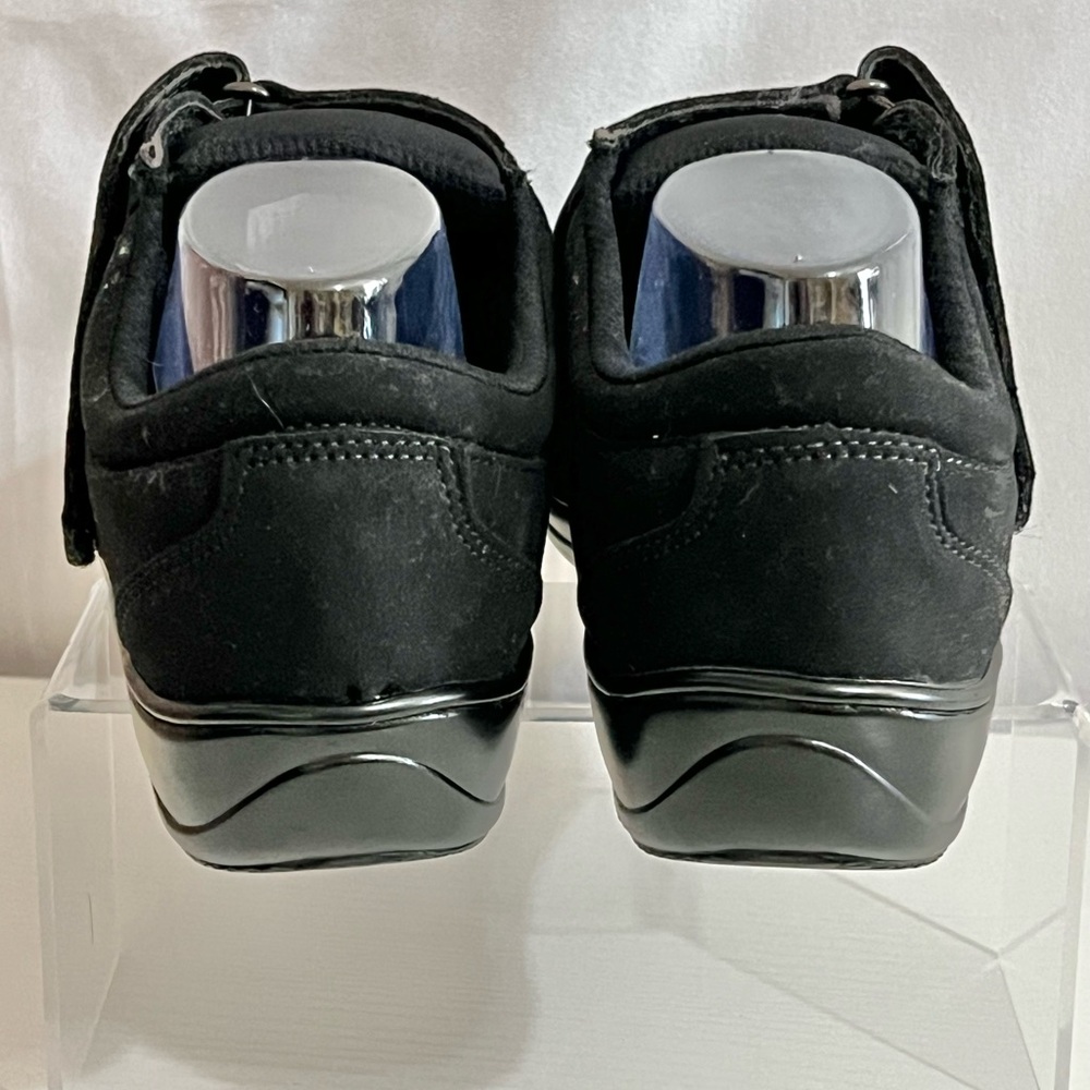 OrthoFeet Ortho-Cushion System Orthopedic Black Shoes Womens 8.5 XX Wide - Picture 4 of 8